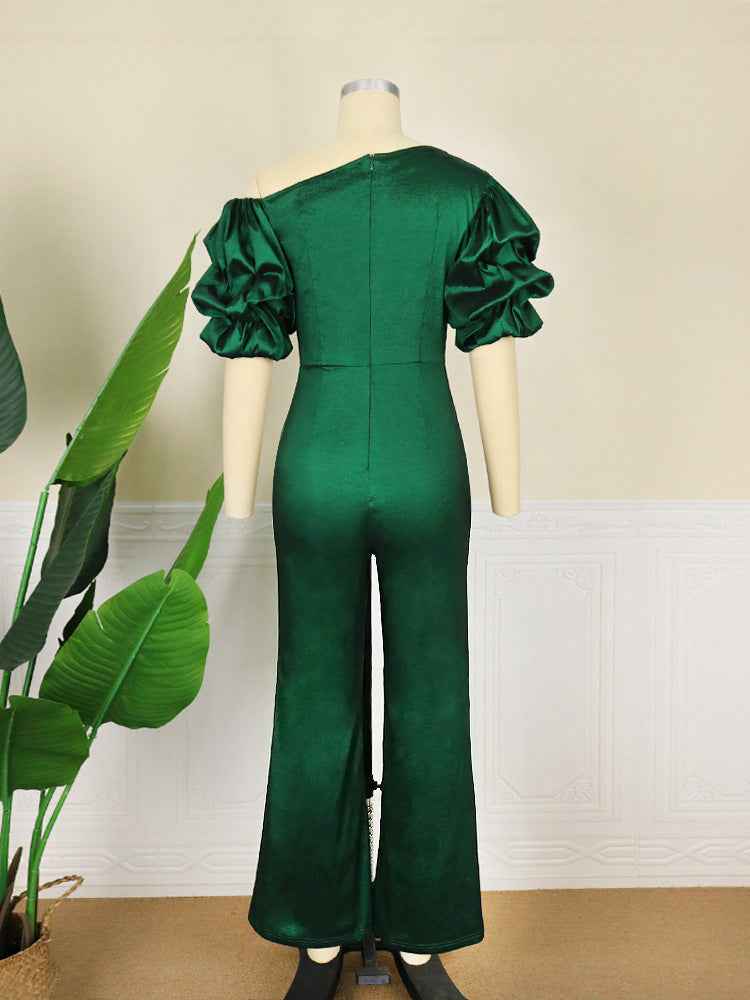High Waist Slim Fit Jumpsuit