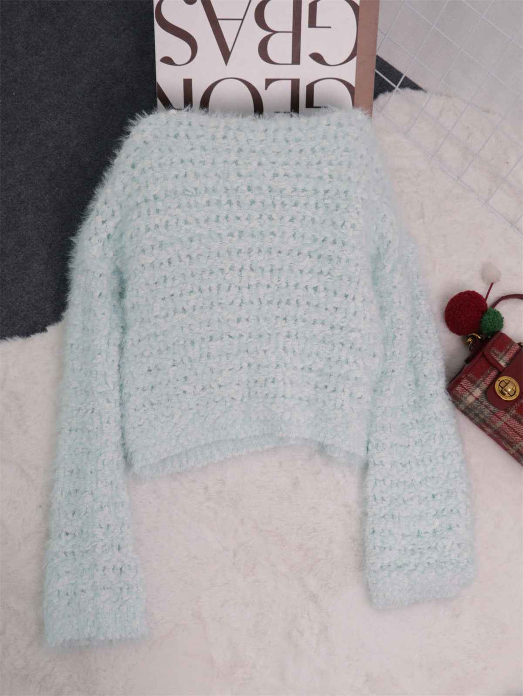 Hand Knitted Pullover Sweater