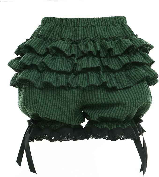 Lolita Bottoms Cute Lace up Puffy for Women