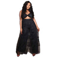 Crop Top Spaghetti Strap Sexy Jumpsuit Women