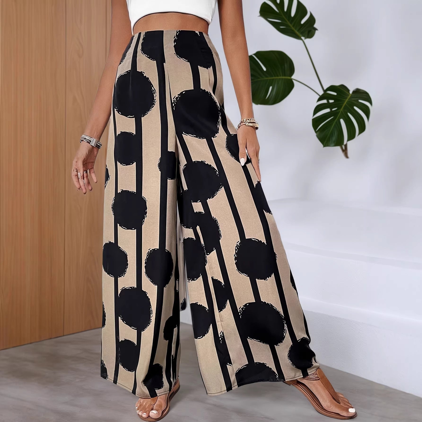 Summer Bohemian Printed Loose Leggings Jeans