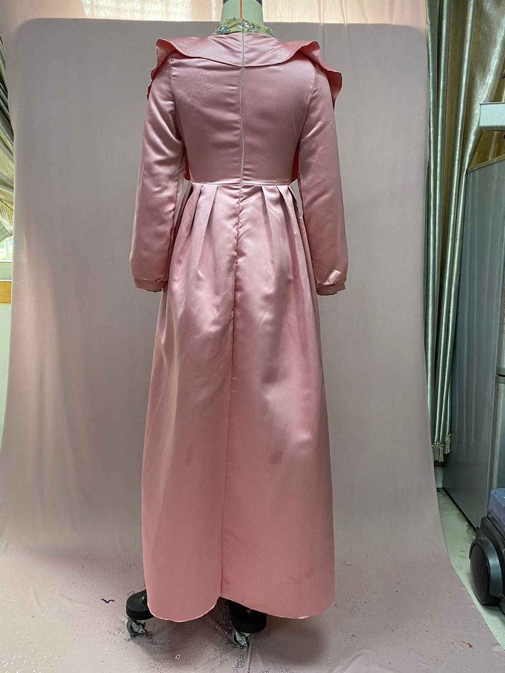 Evening Dress Slit Elegant Designer MUNSIEUR