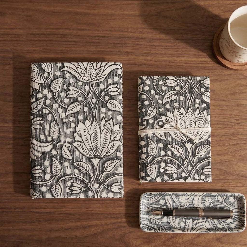 Onyx Bloom: Office-in-a-Box Decor Set