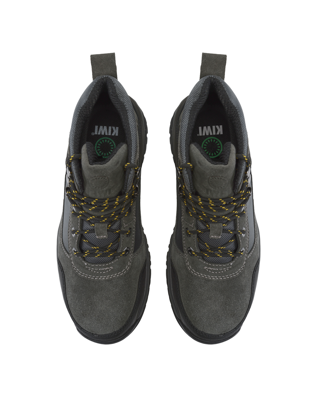 Kiwi Trek Grey Suede/Nylon 5" Steel Toe Water Resistant Work Boots [P69003]