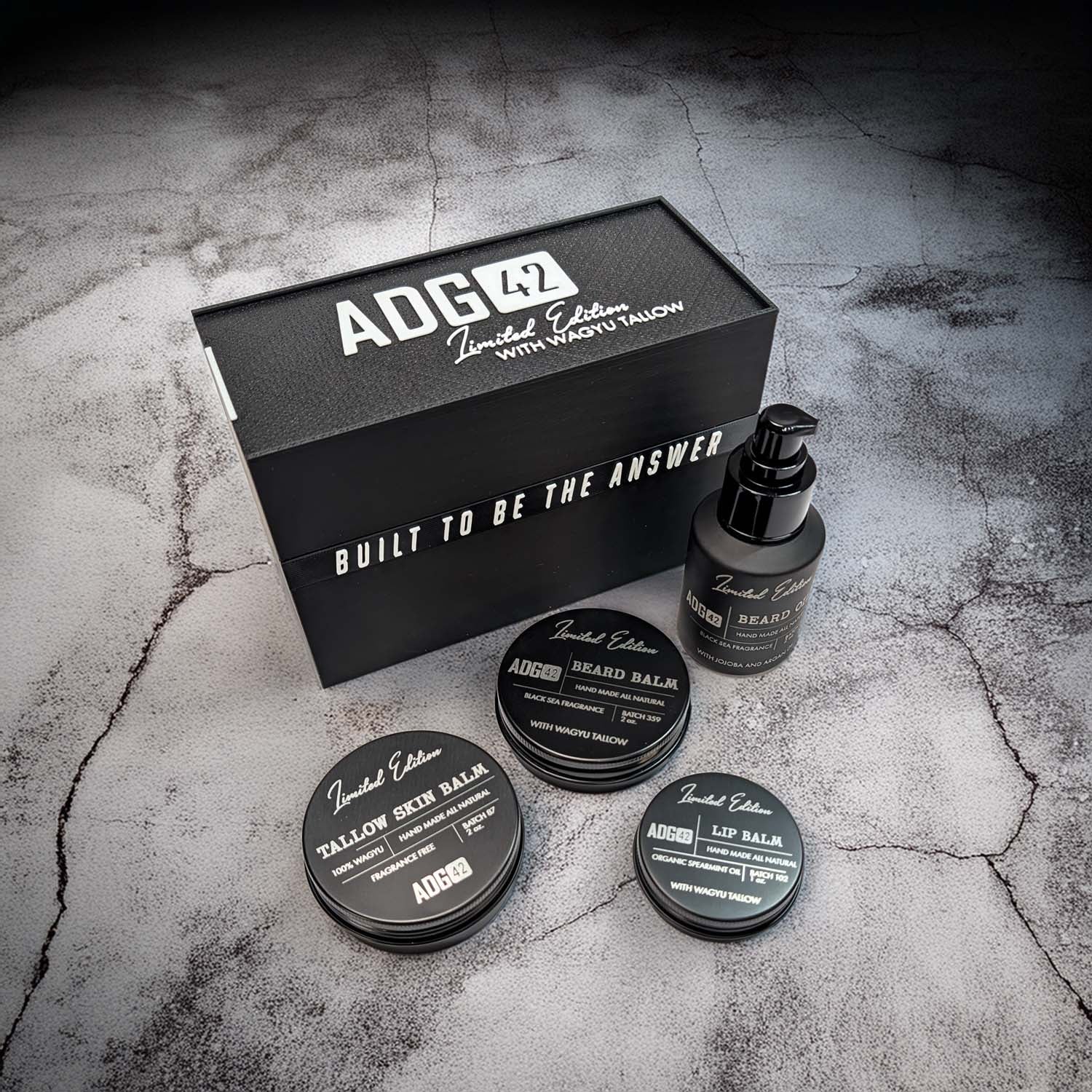 ADG42 All-Natural Premium Beard & Body Gift Kit