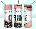 Partner in Crime 20 oz Skinny Tumbler
