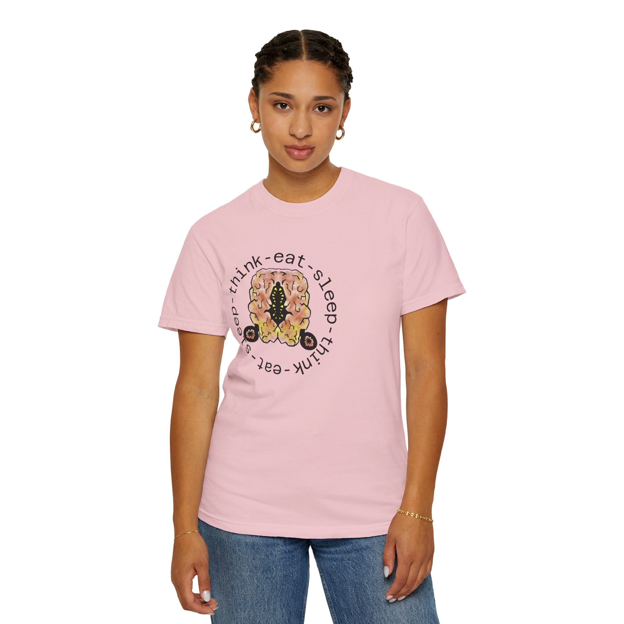 Brain  think·eat·sleep T-shirt
