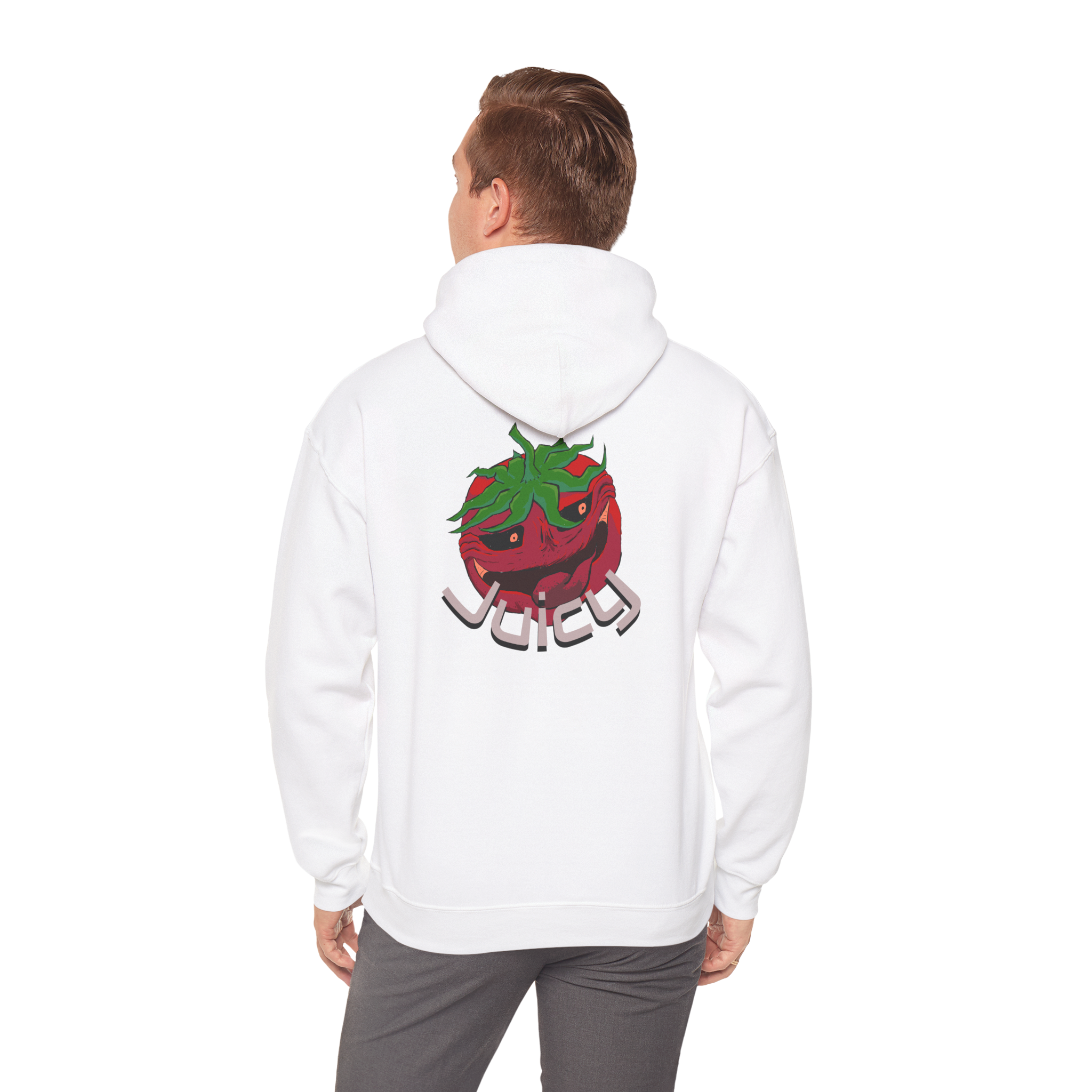 Smirking Tomato Hoodie | Juicy Graphic Sweatshirt