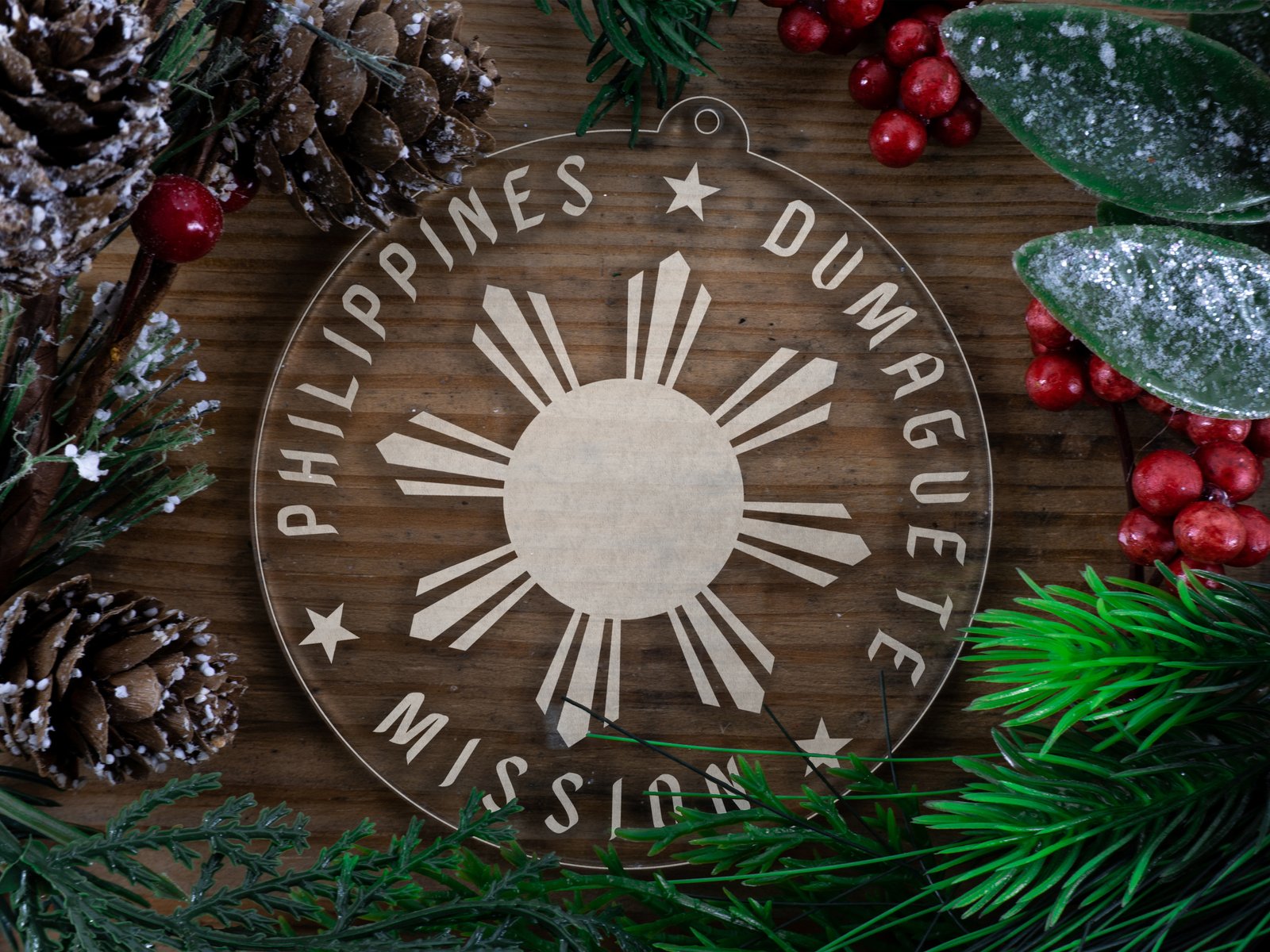 Philippines Dumaguete Mission Christmas Ornament