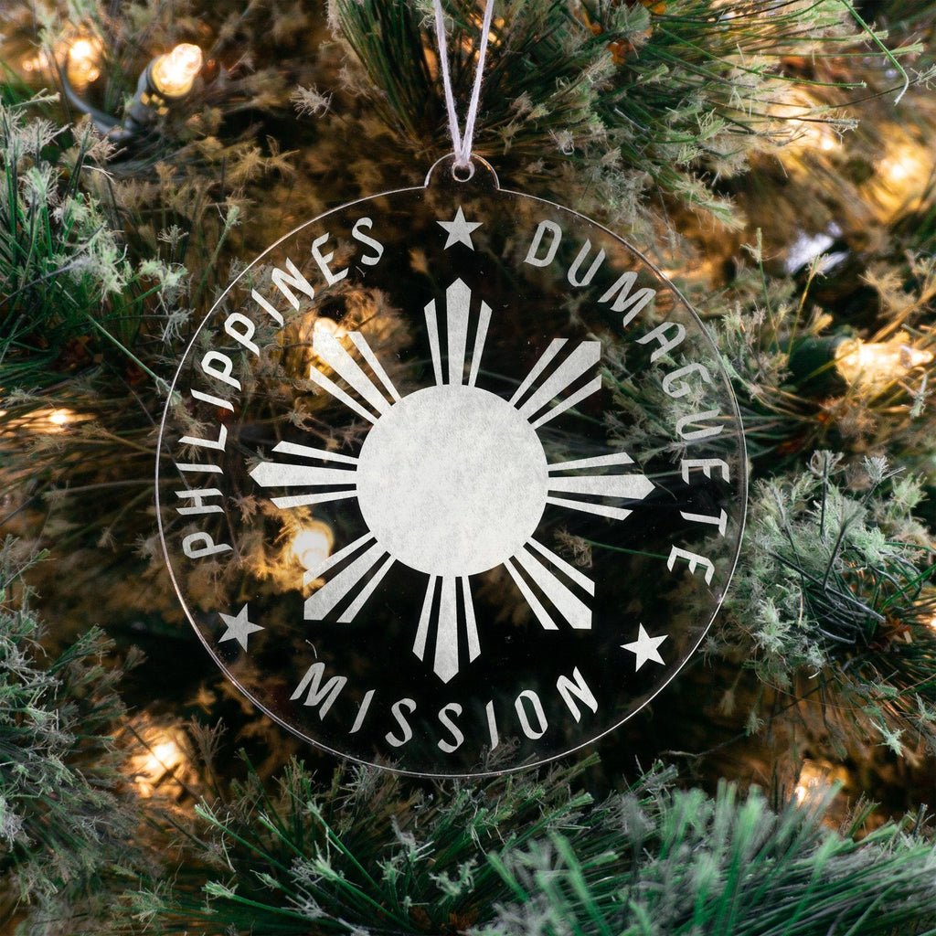 Philippines Dumaguete Mission Christmas Ornament