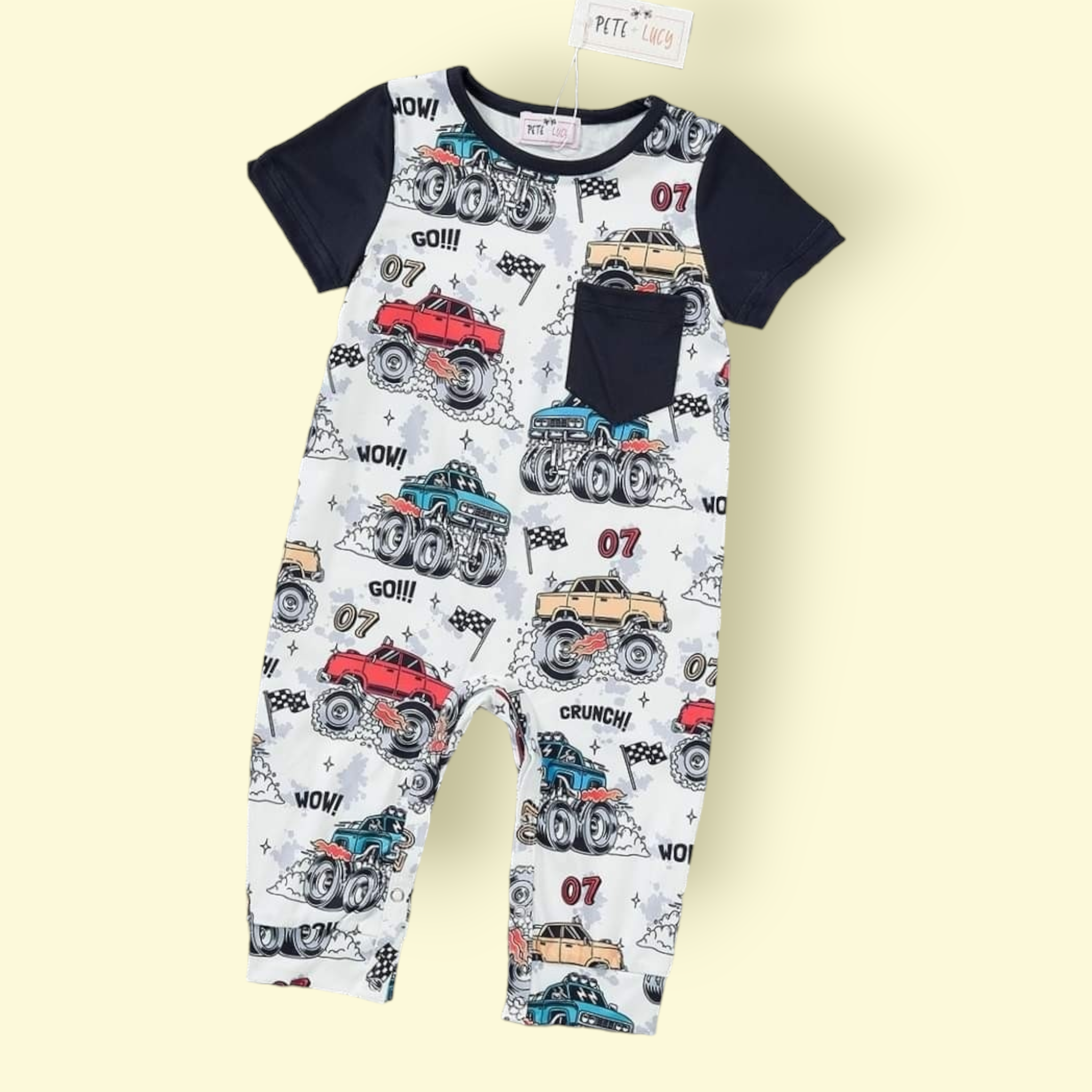 Mud Mayhem Boy Romper