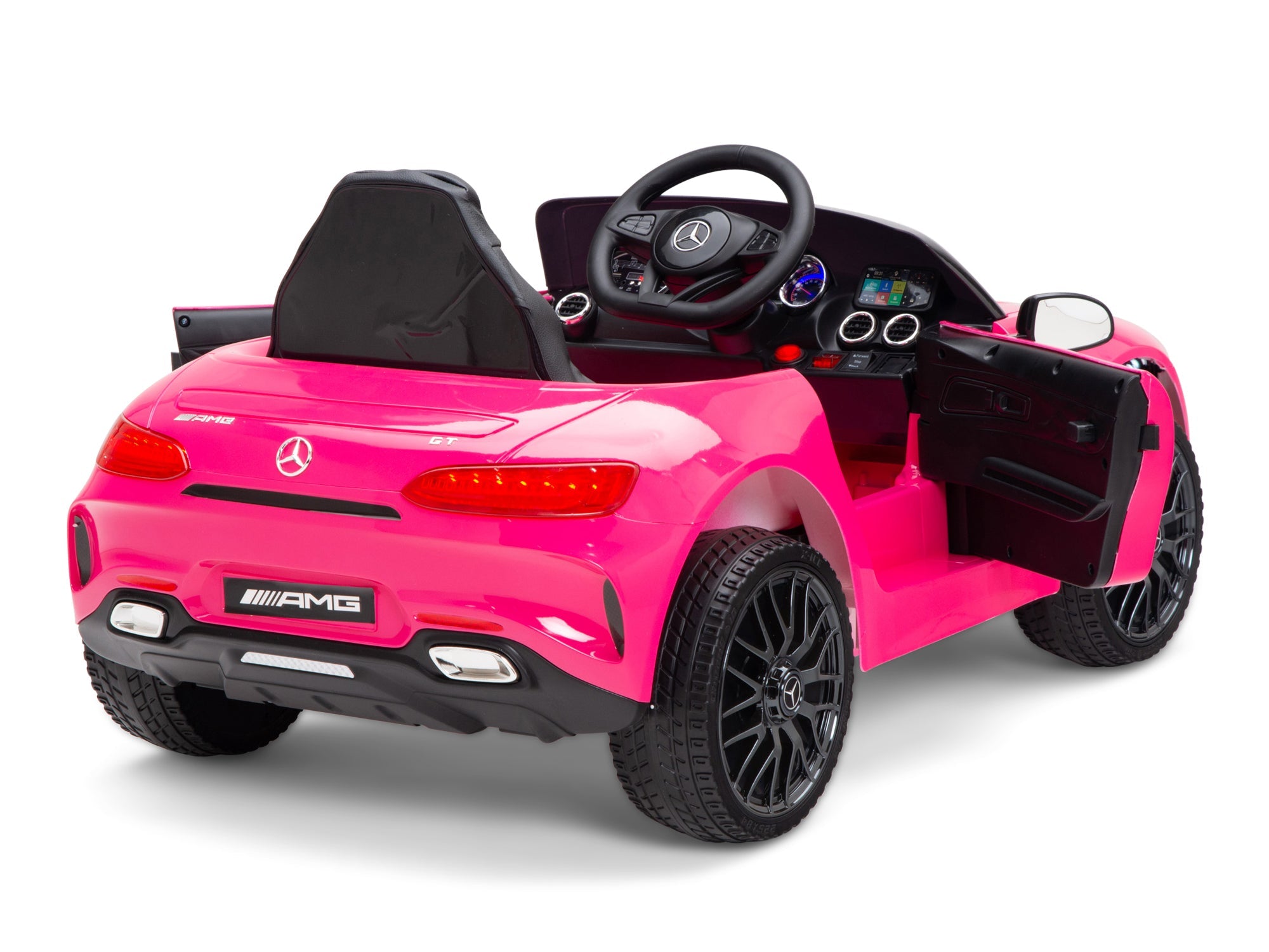 AMG Mercedes Ride On Electric Car For Children W/Magic Cars® Wireless Parental Control