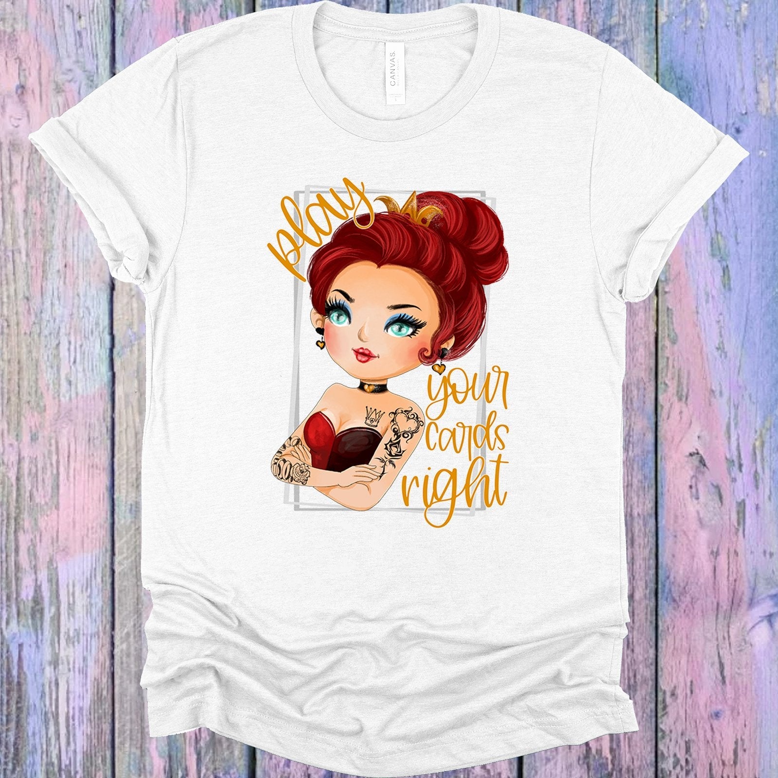 Play Your Cards Right Graphic Tee