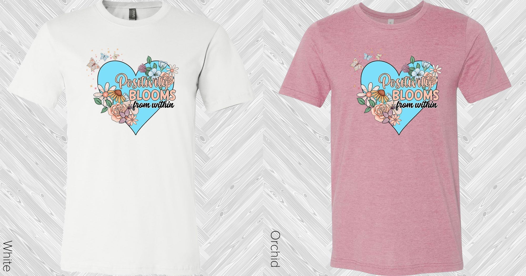 Positivity Blooms from Within Graphic Tee