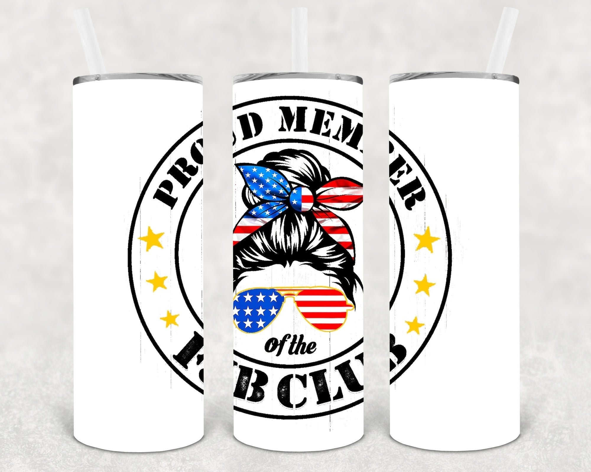 Proud Member of the FJB Club 20 oz Skinny Tumbler