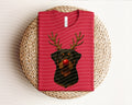 Reindeer Rottweiler Graphic Tee