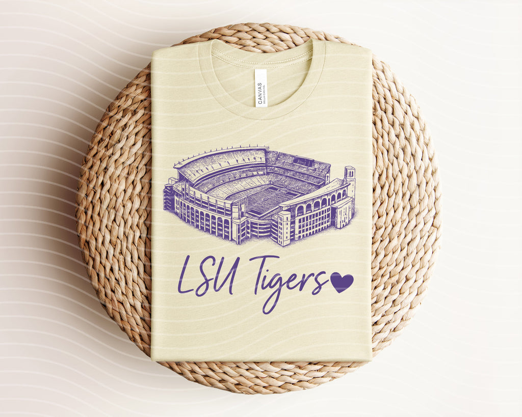 Tigers Stadium Graphic Tee