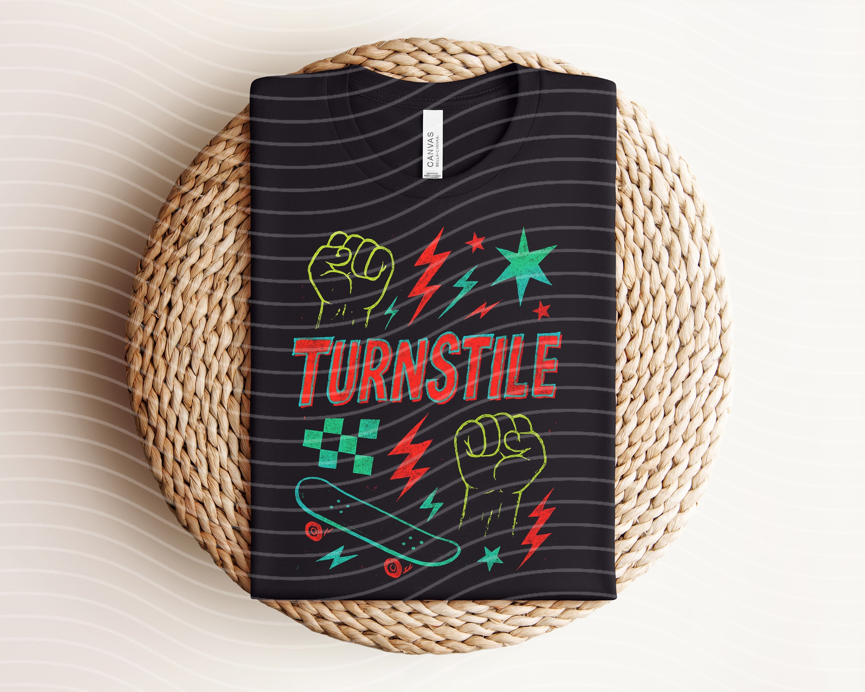 Turnstile Neon Graphic Tee