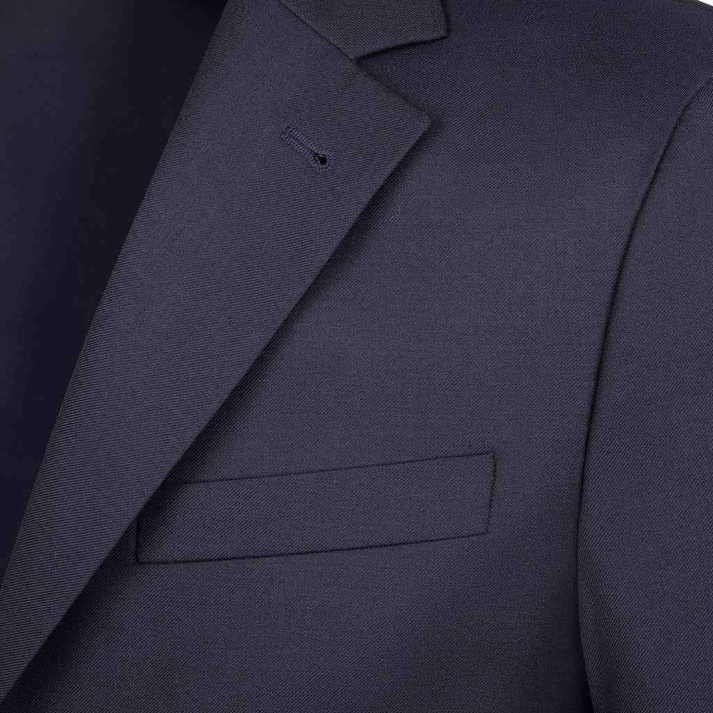 Munsieur Custom Italian Tailored Ready-to-Wear Black Professional Suit Timeless Executive Style