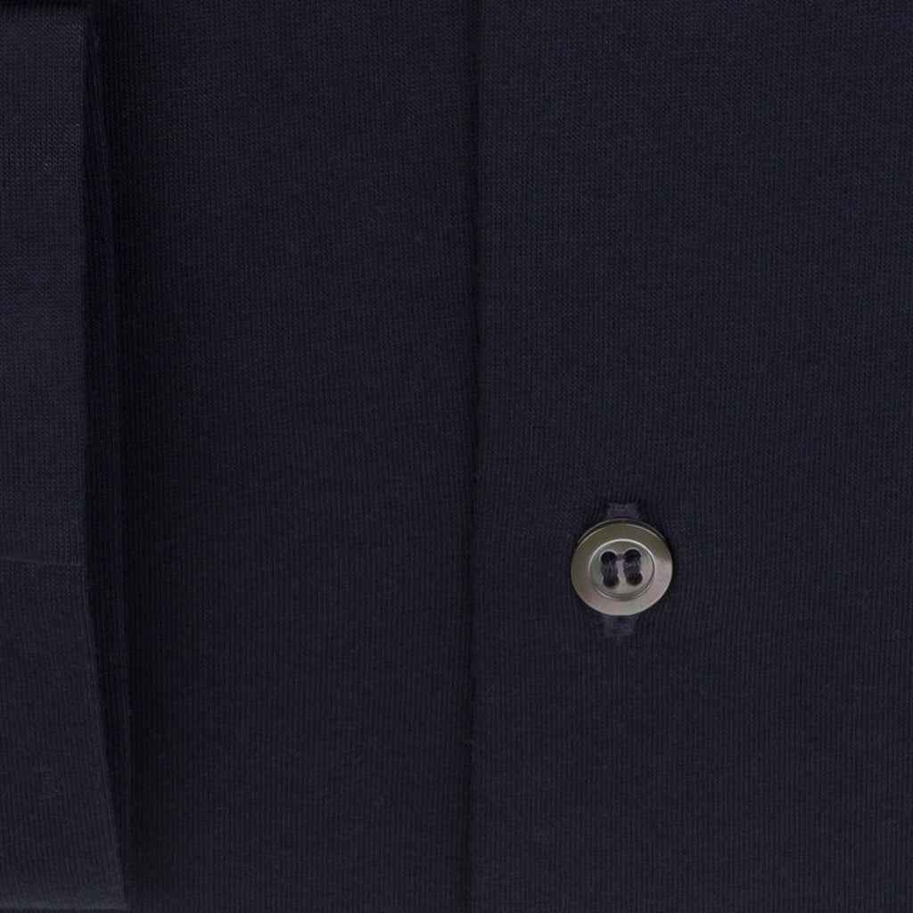 Munsieur Custom Italian Tailored Ready-to-Wear Black Professional Luxury Slim Fit Long Sleeve