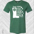 Rain Drop Kisses and Flower Wishes Graphic Tee