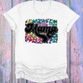 Rainbow Leopard Mama Graphic Tee