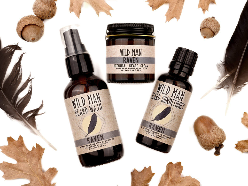Wild Man Beard Oil Conditioner - Raven