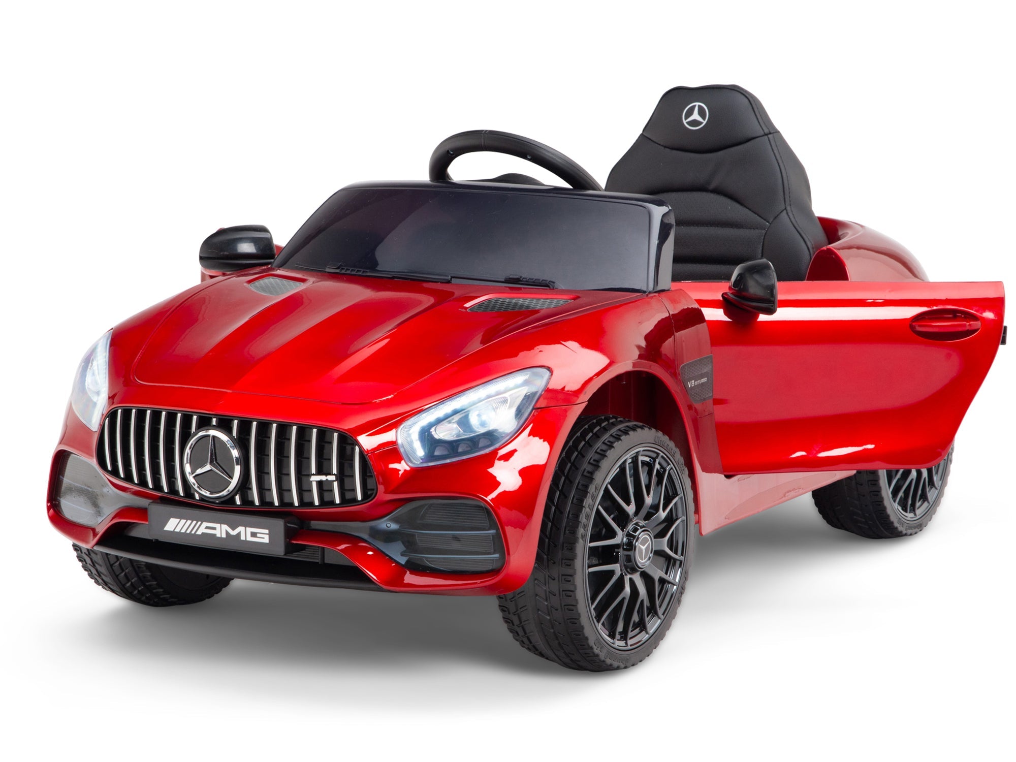 AMG Mercedes Ride On Electric Car For Children W/Magic Cars® Wireless Parental Control