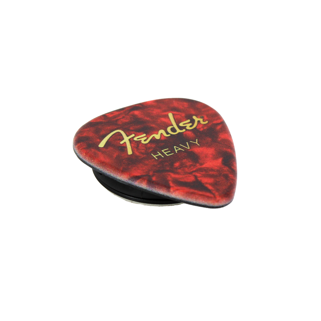 Fender guitar pick phone grip (Red)