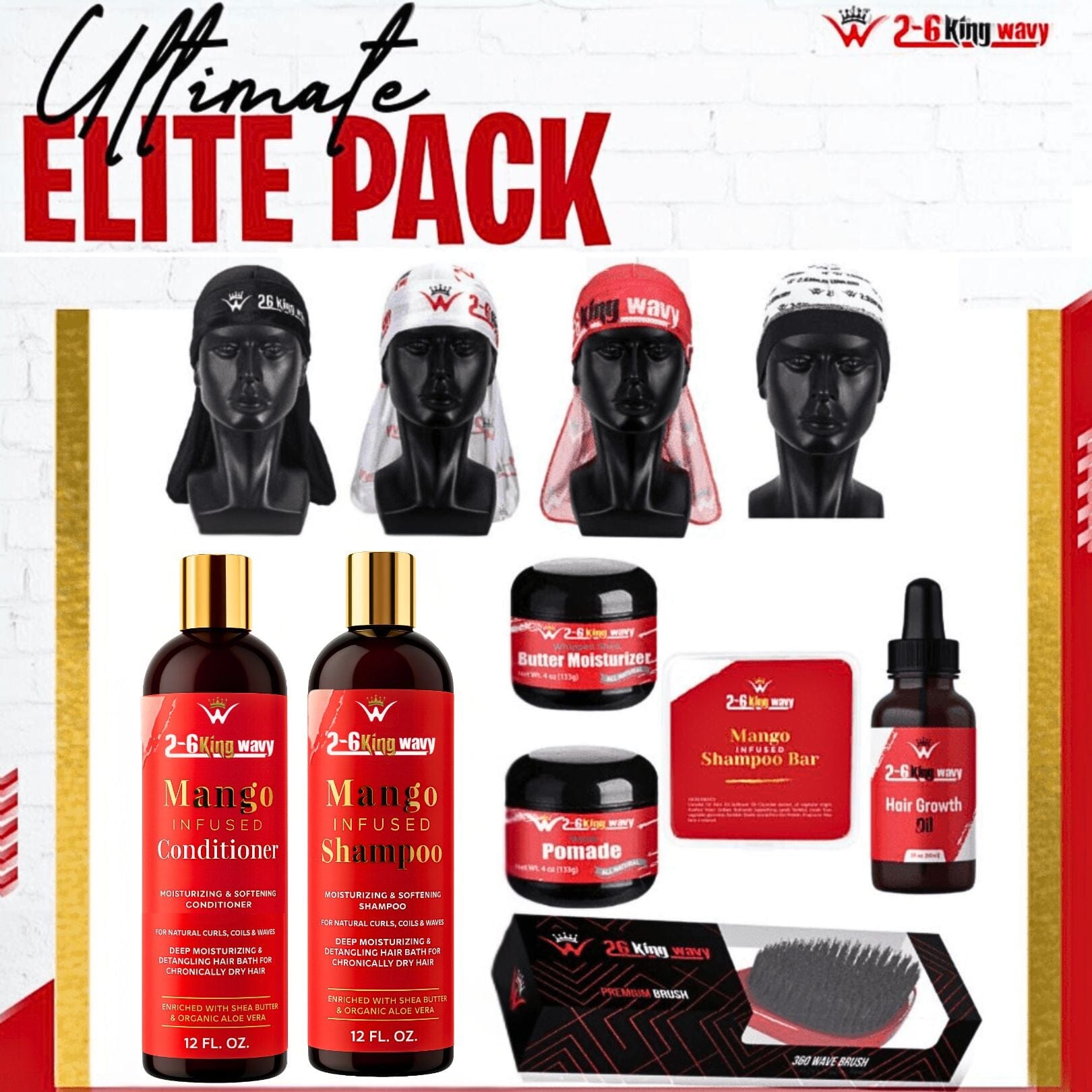 Ultimate 2-6 King Wavy Elite Pack Premium Quality