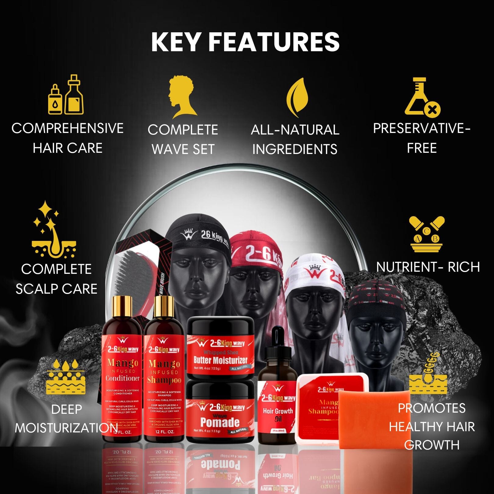 Ultimate 2-6 King Wavy Elite Pack Premium Quality