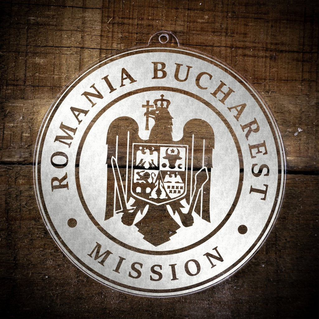 Romania Bucharest Mission Christmas Ornament