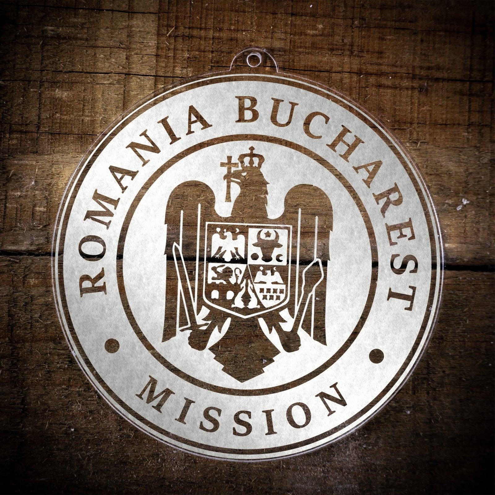 Romania Bucharest Mission Christmas Ornament