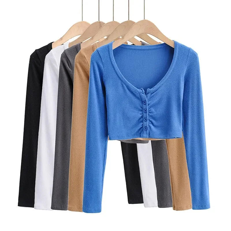 High Street Cropped Cardigan