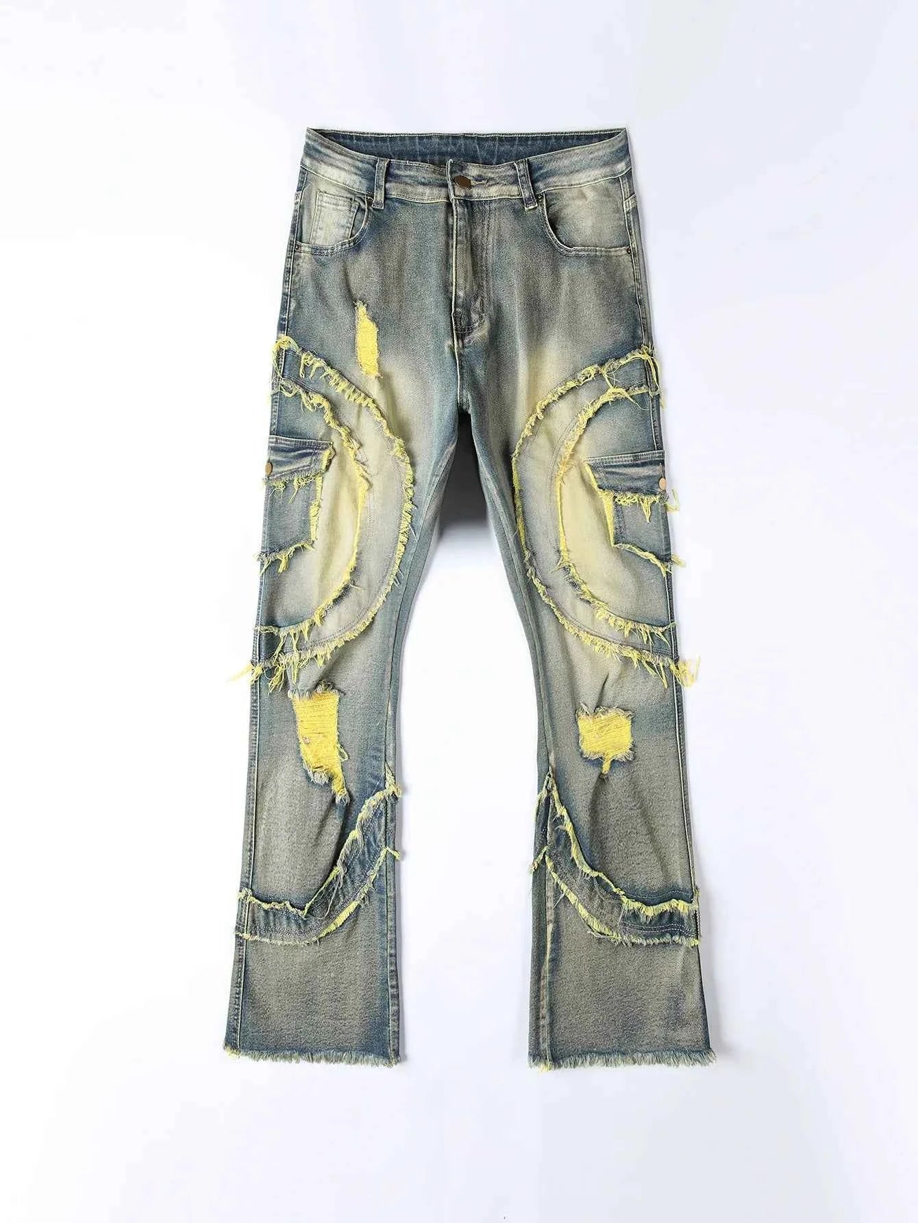 Men's Casual Ripped Pants