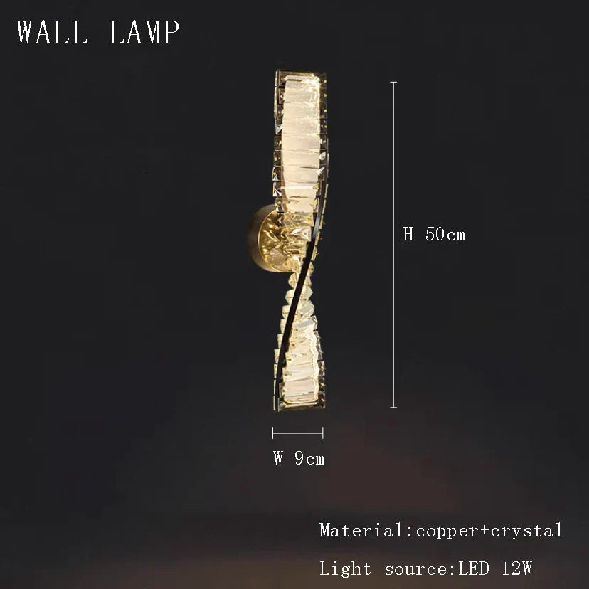 DecorBites™ Elegant Crystal Chandelier for Luxury Home Decoration