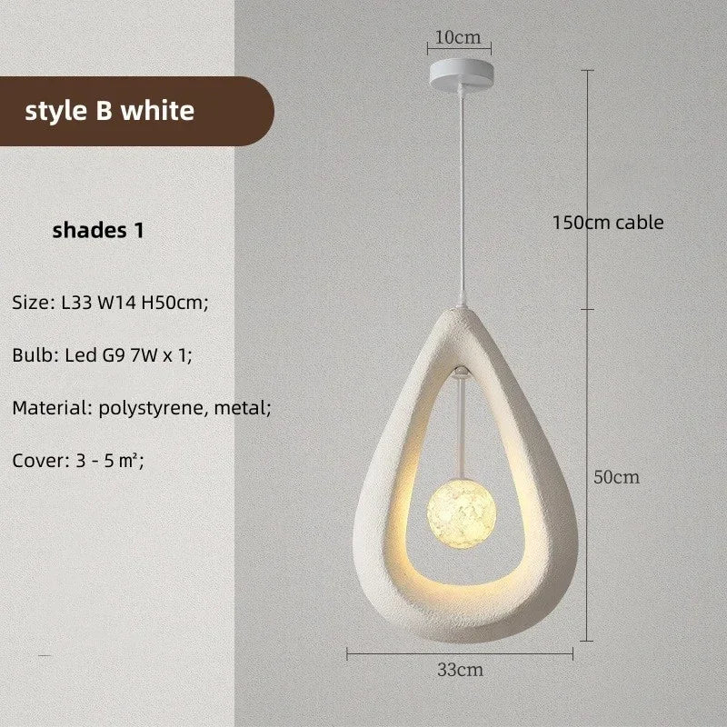 DecorBites™ LED Pendant Chandelier for Dining Room Home Decor Lighting Fixture