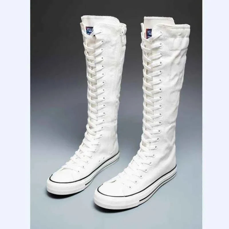 High Top Canvas Sneakers for Women