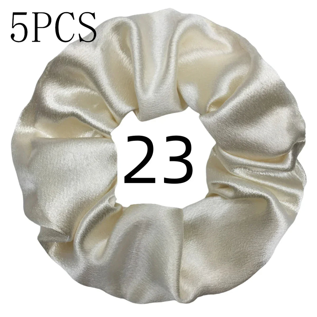 Women's Silky Satin Hair Scrunchies Set