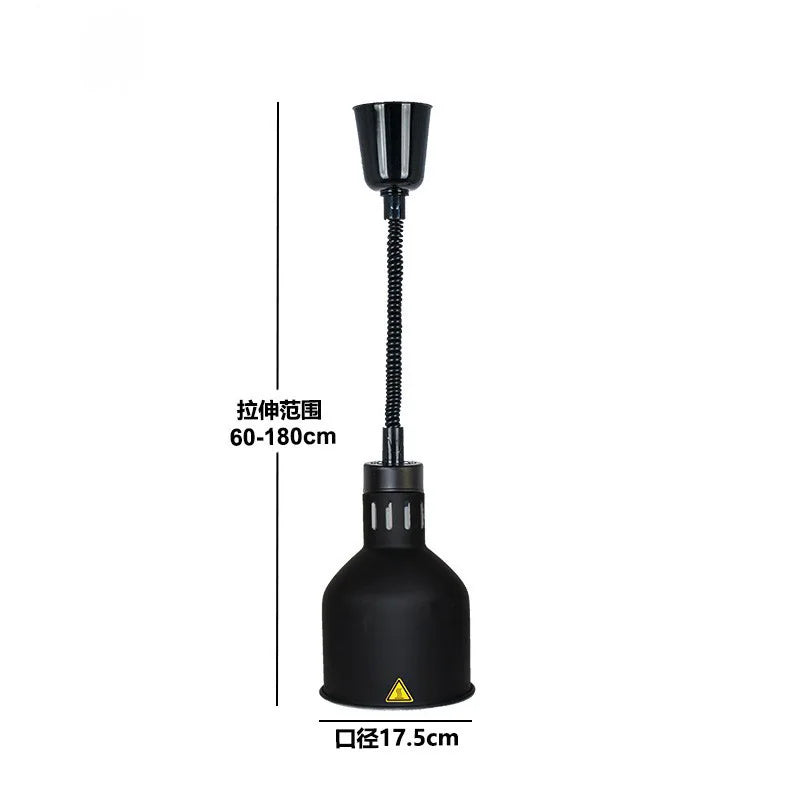 DecorBites™ Electric Heat Lamp: Adjustable Kitchen Fixture for Food Preservation