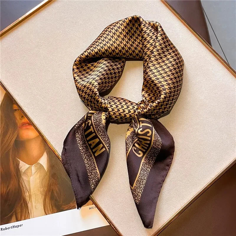 Juliette Designer Satin Scarf