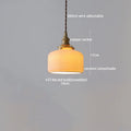 DecorBites™ Japanese Style LED Pendant Lamp Copper Glass Hanging Light Fixtures