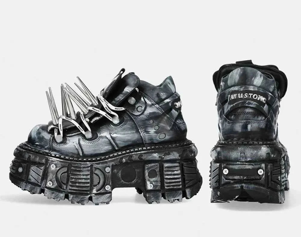 Platform Spiked Rivet Striders