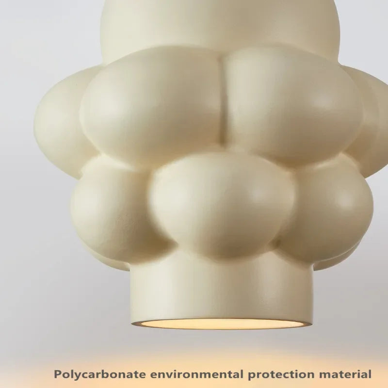 DecorBites™ French Creamy Wind LED Chandelier for Dining Room Home Decor Lighting