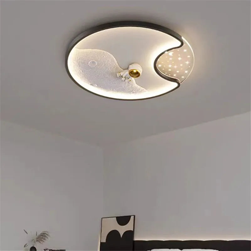 DecorBites™ Kids Astronaut LED Moon Light for Fantastic Eye Care in Bedroom or Living Room