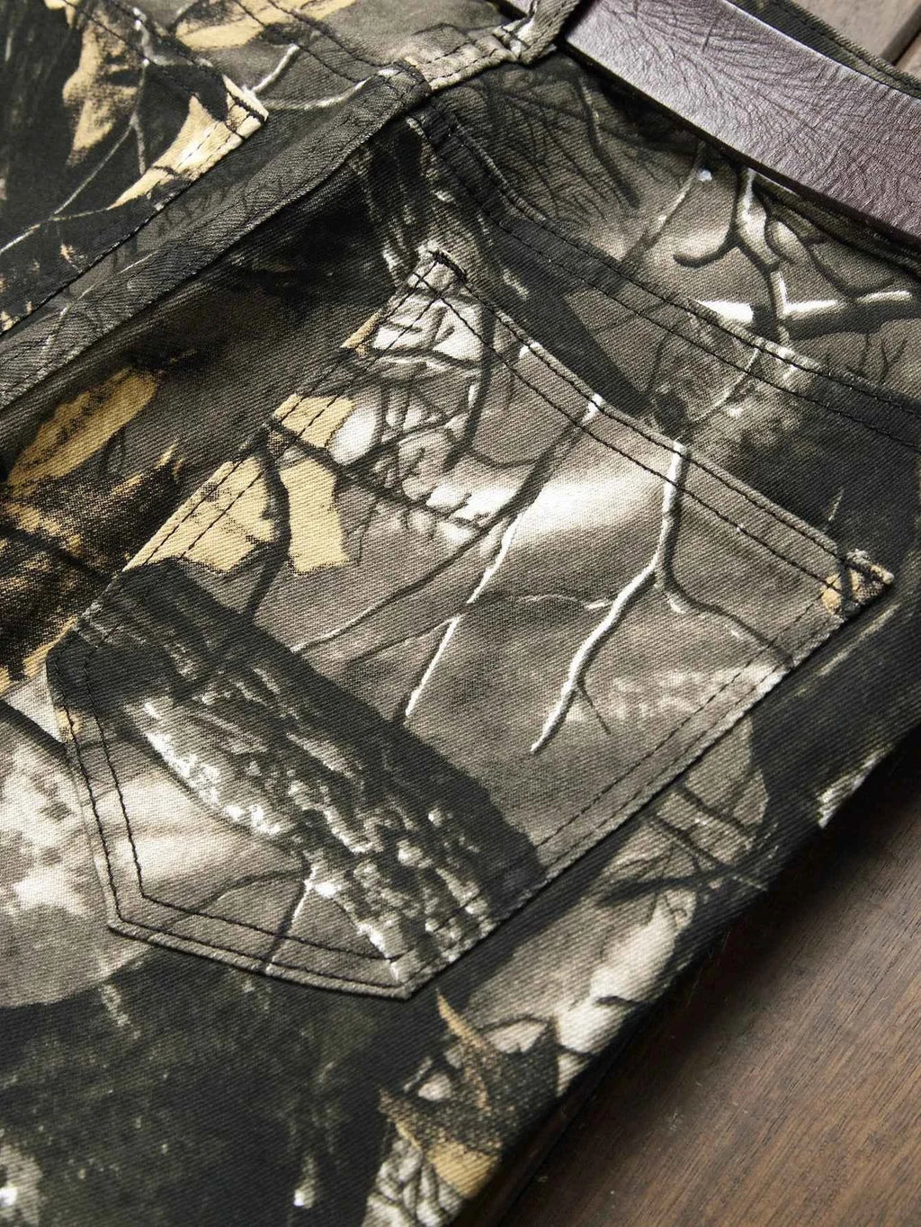 Stretch Slim Fit Pants - Men's Mid Waist Distressed And Ripped Denim  With Tassels For All Seasons Street Wear