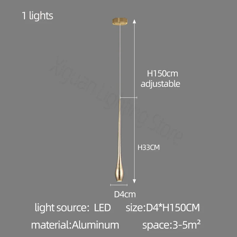DecorBites™ Gold LED Chandelier for Duplex Villa Living Room and Staircase