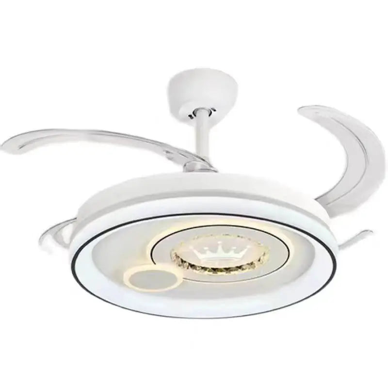 DecorBites™ Dimmable Smart Bedroom Ceiling Fan Light with Remote Control