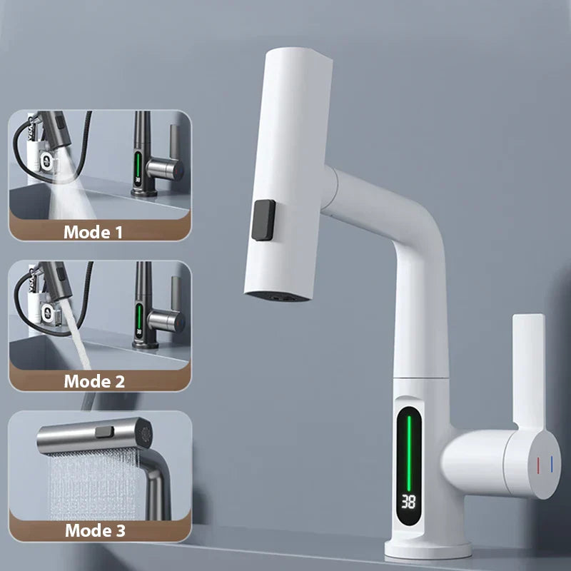 DecorBites™ Digital Display Basin Faucet with Temperature Control