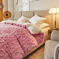 DecorBites™ Dual Use Cashmere Duvet Cover: Winter Warm Plush Blanket with Double-sided Fleece